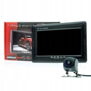 Zestaw Einparts Monitor AHD EPP055 7" + Kamera samochodowa AHD – zdjęcie 1