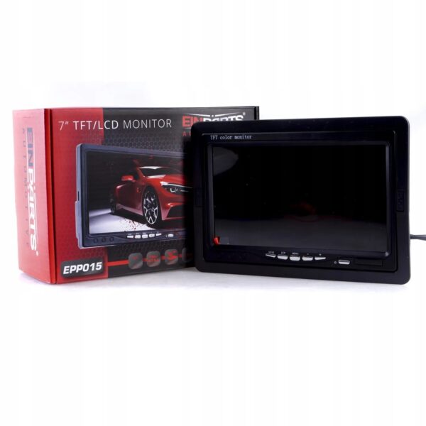 Zestaw Einparts Monitor AHD EPP055 7" + Kamera samochodowa AHD – zdjęcie 11