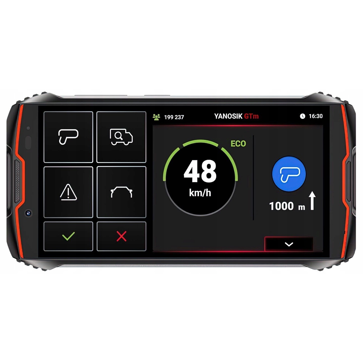 Yanosik GTm z dotykowym ekranem – zdjęcie 1 Yanosik GTm z dotykowym ekranem – zdjęcie 1