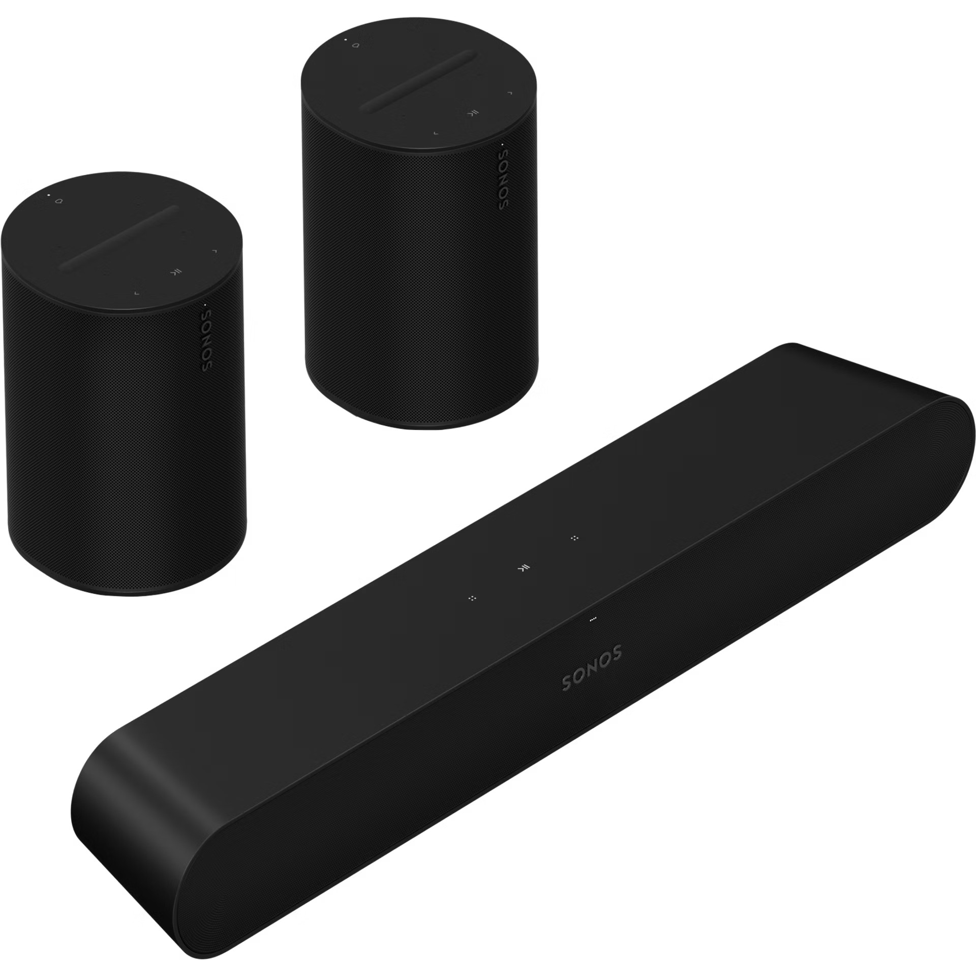 Zestaw kina domowego Sonos Ray i 2x Era 100 - Czarny
