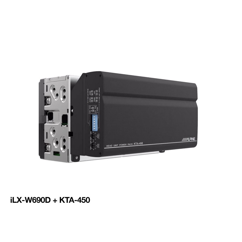 Radioodtwarzacz akcesoryjny Alpine iLX-W690D 2-DIN – zdjęcie 9