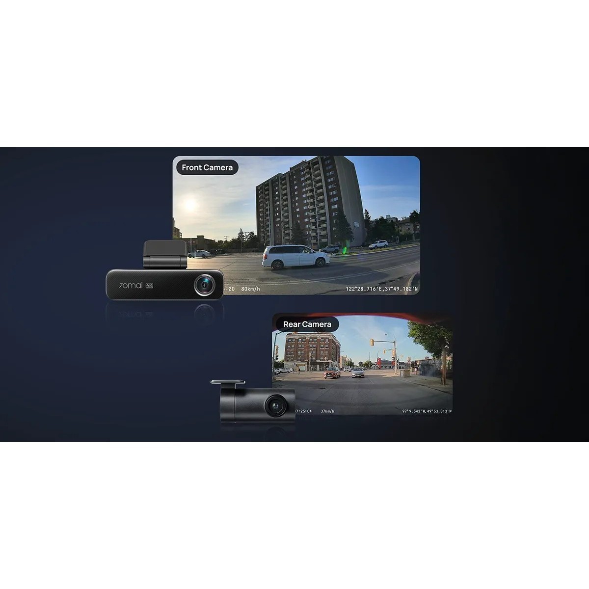 Zestaw 70mai 4K M800 SET + kamera tylna RC14 – zdjęcie 10