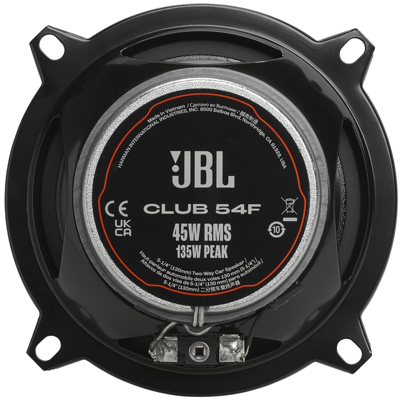 Głośniki samochodowe dwudrożne JBL CLUB 54F Gen3 - Zdjęcie 2