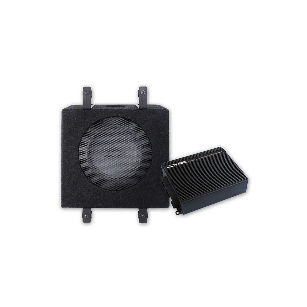 Zestaw Alpine Subwoofer SPC-W84AS907 + Wzmacniacz DSP - Zdjęcie 1